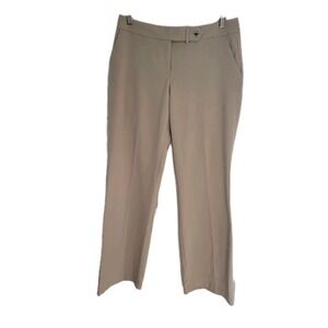 Calvin Klein Classic Fit Suit Dress Pants Tan 14 Business Work Career Travel